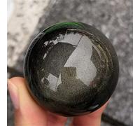 home decoration 20mm-50mm 1 Piece Handmade Natural Golden Obsidian Quartz Ball Crystal Crafts Stone Ball Great Choice for Home Decoration (Color : 1pc 35mm)