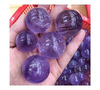 home decoration 3CM Amethyst Crystal Natural Gem Ball Reiki Yoga Decoration Seven Star Array Great Choice for Home Decoration