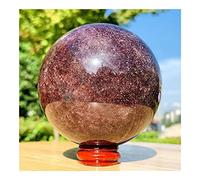 home decoration 4-7 cm Natural Strawberry Rose Quartz Crystal Ball Polished Crystal Stone Great Choice for Home Decoration (Size : 5-6cm)