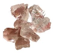 home decoration 50-200g Natural Clear White Crystal Stone Rough Home Decor Specimens White Crystals Stones)(Size:1pack (190-200g))