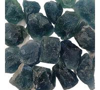 home decoration 50g Natural Raw Rough Blue Fluorite Quartz Crystal Stone Gemstone Aquarium Decor 2-3cm