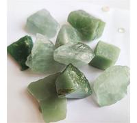 home decoration 50g Natural Red Blue Green Aquarium Decoration Crystal Craft Miniature Minerals Stones(Color:Green 2-4cm)