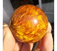 home decoration 50MM Gold SEA Willow Coral Sphere Ball ORB Specimen Great Choice for Home Decoration