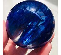 home decoration 5cm Natural Blue Smelting Stone Quartz Crystal Ball Home Decoration Natural Stone ?1pc