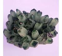 home decoration 600gRare Natural Green Ghost Cluster Crystal Stone Clear Crystal Natural Specter Quartz Stones Beautiful