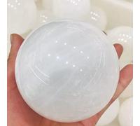 home decoration 65-100mm 1 Large White Crystal Calcite Ball for Decoration Great Choice for Home Decoration (Color : 1pc 95mm)