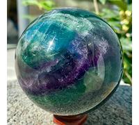 home decoration 70-75mm Natural Fluorite Quartz Ball Crystal Ball Specimen Suitable for Home