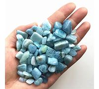 home decoration 8-12mm Natural Aquamarine Quartz Crystal Stone Rock Chips Lucky Natural Quartz Crystals 50g Gift