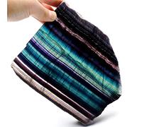home decoration 800g Natural Strped Fluorite Crystal Specimen