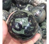 home decoration 80MM-90MM 1PC Natural Peacock Eye Quartz Crystal Ball Malachite khamba Jasper Gemstone Sphere Great Choice for Home Decoration (Color : 1pc 90mm)