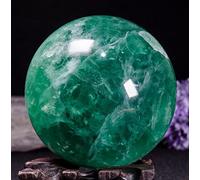 home decoration 80mm Natural Green Fluorite Quartz Crystal Ball Natural stone Crystal Sphere Beautiful Crystal