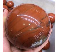 home decoration 85-90mm Natural Ruby Jasper Sphere stone Ball Beautiful Crystal