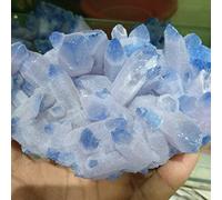 home decoration 930g Blue Quartz Crystal Cluster Specimen