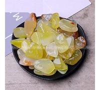 home decoration AAAA++50g Natural White Quartz Crystal/Amethyst/Agate/Black Obsidian/Olivine Quartz Rock Stones Crystal Love (Color : Yellow Agate)
