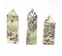 home decoration Beautiful 1 Pack of Natural Stone Tree Agate Points Pylon Power Stones Crystal (Size : 80-90mm)