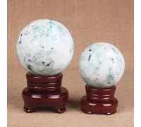 home decoration Beautiful Crystal 1pc 70mm-80mm Natural Crystal Stone Polished Phoenix Pine Balls Spheres for Decoration (Size : 75MM)