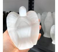 home decoration Beautiful Crystal 1PC Natural Crystal Guardian Selenite Angel Figurine Stone Gem Craft Gift Home Decor Ornaments