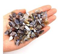 home decoration Beautiful Natural Lapis Lazuli Purple Garnet Crystal Stone Crystal Blue lace Agate Natural Quartz Crystal (Color : Grey Botswana Agate)