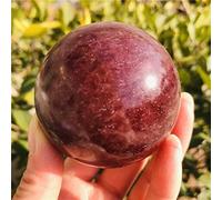 home decoration Beautiful Natural Strawberry Quartz Crystal Ball Crystals Quartz Crystal Ball Great Choice for Home Decoration (Size : 5.5-6cm)