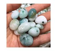 home decoration Bulk Natural Sky Blue Quartz Caribbean Calcite Tumbled Stones for Home Decoration 100g 17-22mm