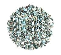 home decoration Christmas Decor Small Green Stones Polished River for Ornamental Plants Aquarium Gravel Stones for Potted Plants Succulents Bonsai Terrarium Fairy Garden DIY Project 100g (Color : Blu