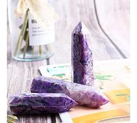 home decoration Crystal 80MM-85MM Natural Gemstone Purple Chaorite Point for Wedding Souvenirs Gifts 1PC Natural Stones Room Decoration