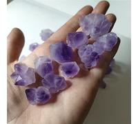 home decoration Crystal Decoration 10pcs Natural Amethyst Cluster Purple Quartz Stone Seven Chakela Gemstone Home Decoration Home Decor Beautiful Gifts Draw