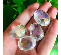home decoration Crystal Decoration 17mm-25mm Natural Spiritual Quartz Aura Crystal Stone Gravel 4pc Home Decoration