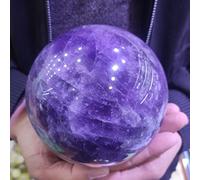 home decoration Crystal Decoration 1pcs 2.3-2.6kg Natural Amethyst Stone Quartz Crystal Ball Purple Quartz Crystals Home Decor Beautiful Gifts Draw