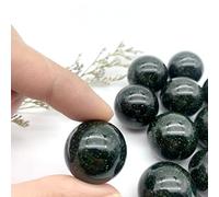 home decoration Crystal Decoration 20-30mm Natural Green Sandstone Quartz Sphere Crystal Ball Stones Gem Stones Gifts Decor Minerals Aesthetic Room Decor Home Decoration