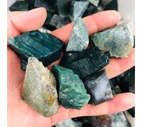 home decoration Crystal Decoration 50g-70g Natural Rough Quartz Moss Raw Crystals Stones Home Decor Beautiful Gifts Draw(Size:5PC)