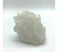 home decoration Crystal Decoration Natural Apophyllite Quartz Raw Stone Ornaments Hand Polished Stones Purification Gifts Office Decoration Stone Home Decor Beautiful Gifts Draw