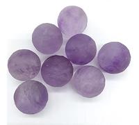 home decoration Crystal Decoration Natural Purple Meteorites Sphere Ball Quartz Polished Rough Stones Home Decoration Natural Crystals Home Decoration(Size:Green)