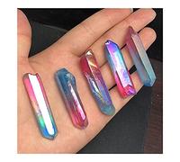 home decoration Decoration 5Pcs Irregular Quartz Crystal Original Stone Crystal Point Rod and Minerals for Gifts Home Decoration, Natural Beautiful Crystals (Color : XS)