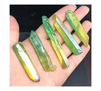 home decoration Decoration 5Pcs Irregular Quartz Crystal Original Stone Crystal Point Rod and Minerals for Gifts Home Decoration, Natural Beautiful Crystals (Color : A)