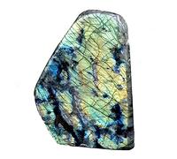 home decoration Decoration Natural Labradorite Quartz Crystal Home Decoration Spiritual Yoga Stone, Crystal Specimens Home Decoration, Natural Beautiful Crystals (Size : White)