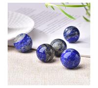 home decoration Fashion Simple Natural Quartz Ball Obsidian Lapis Polished Ornament Home Decoration Handmade Reiki Stone DIY Gift Crafts Decoration Crystal (Color : Lazuli, Size : 18-22mm)