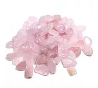 home decoration feng Shui Gemstone Natural Bulk Gravel Rose Quartz Tumbled Stone for Garden Decoration 12-17mm 100g