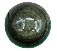 Home Decoration Fengshui Ornaments Crystal Ball Black Obsidian with Stand Divination Lucky Transmission Office,obsidian-9cm