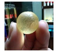 home decoration Green Gem Meteorite Class Czech Sphere Ball 20mm Crystal (Color : Yellow)