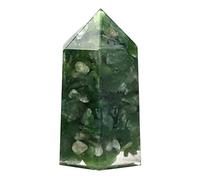 home decoration Hand Drop Glue Crystal Gravel Ornament Crystal Column Degaussing Yoga Purple Powder White Resin Crystal Column Crystal Christmas Decorations (Color : E, Size : One Size)