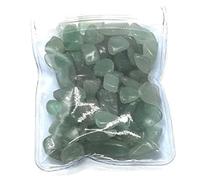 home decoration Health & Household Natural Crystal Rough Stone Tiger Eye Amazonite White Crystal Fish Tank Stone Flower Pot Decoration Buddhism Gravel (Color : Green urine, Size : 7-9mm)