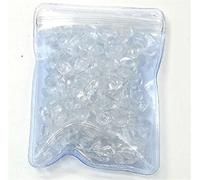 home decoration Health & Household Natural Crystal Rough Stone Tiger Eye Amazonite White Crystal Fish Tank Stone Flower Pot Decoration Buddhism Gravel (Color : Clear Crystal, Size : 7-9mm)