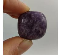 home decoration Home 1pc Natural Lepidolite Square Cubic Cube Tumbled Stone CrystalEnergy Gemstone Specimen Crystal