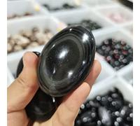 home decoration Home Decor, 1 Piece of Natural Crystal Stone Palm Stone Colorful Rainbow Obsidian Palm Stone Quartz Gifts,Natural Crystal Draw