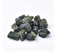home decoration Home Decor, 1Pieces Natural Green Tourmaline Raw Stone Irregular Crystal Crystal Degag Stone Gifts,Natural Crystal Draw(Size:100g)