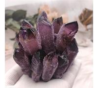 home decoration Home Decor, 400-800g Natural Violet Quartz Crystal Cluster Crystals raw Gemstone for Home&Office Decoration fengshui Gifts,Natural Crystal Draw(Size:700-800g)