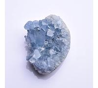 home decoration Home Decor, Natural Blue Celestite Crystal Cluster 100-300g Stones for Teaching Dream Home Decor Gifts,Natural Crystal Draw(Size:150-200g)