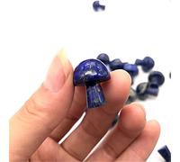 home decoration Home Decor, Natural Crystal Rock Stone Blue Lapis Lazuli Mushroom for Christmas Decoration Gifts Gifts,Natural Crystal Draw