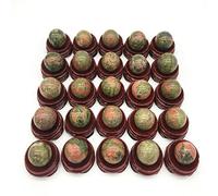 home decoration Home Decor, Natural Dragon Blood Stone Quartz Crystal Ball Crafts Office Home Decoration Gifts,Natural Crystal Draw(Size:3pieces)